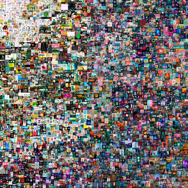 JPG File Sells for $69 Million, as 'NFT Mania' Gathers Pace - The New York  Times